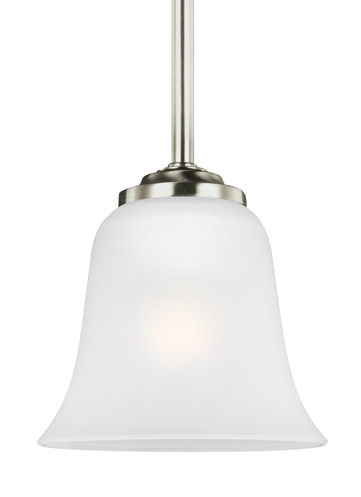 Myhouse Lighting Generation Lighting - 6139001-962 - One Light Mini-Pendant - Emmons - Brushed Nickel