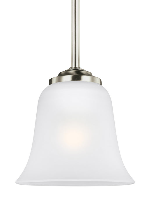 Myhouse Lighting Generation Lighting - 6139001EN3-962 - One Light Mini-Pendant - Emmons - Brushed Nickel