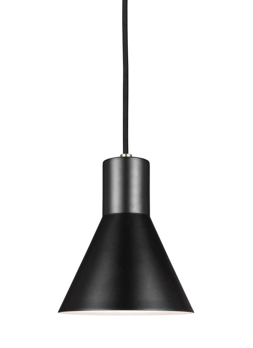 Myhouse Lighting Generation Lighting - 6141301EN3-962 - One Light Mini-Pendant - Towner - Brushed Nickel