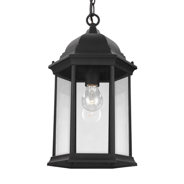 Myhouse Lighting Generation Lighting - 6238701-12 - One Light Outdoor Pendant - Sevier - Black