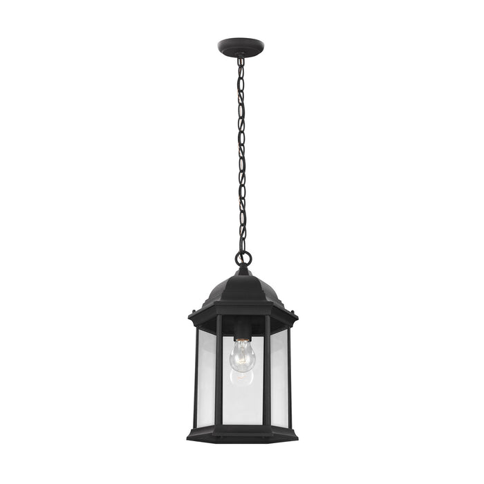 Myhouse Lighting Generation Lighting - 6238701-12 - One Light Outdoor Pendant - Sevier - Black