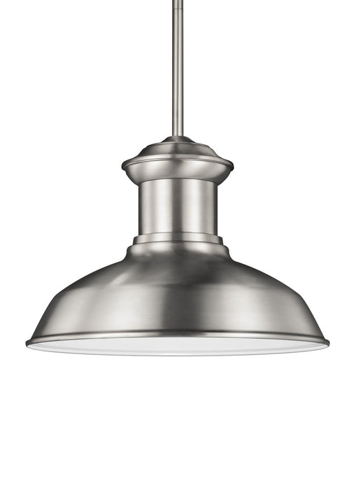 Myhouse Lighting Generation Lighting - 6247701EN3-04 - One Light Outdoor Pendant - Fredricksburg - Satin Aluminum