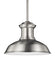 Myhouse Lighting Generation Lighting - 6247701EN3-04 - One Light Outdoor Pendant - Fredricksburg - Satin Aluminum