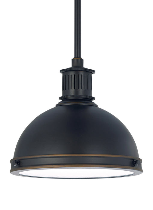 Myhouse Lighting Generation Lighting - 65085EN3-715 - One Light Pendant - Pratt Street Metal - Autumn Bronze