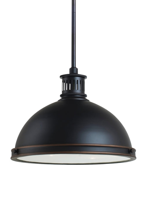 Myhouse Lighting Generation Lighting - 65086EN3-715 - Two Light Pendant - Pratt Street Metal - Autumn Bronze