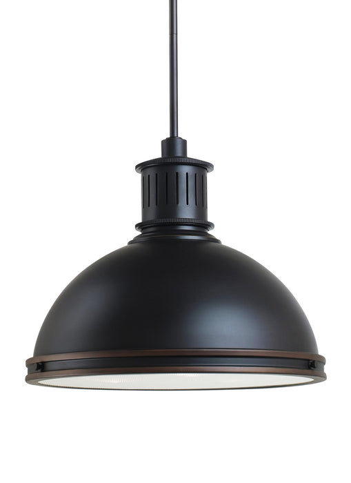 Myhouse Lighting Generation Lighting - 65087EN3-715 - Three Light Pendant - Pratt Street Metal - Autumn Bronze