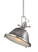 Myhouse Lighting Generation Lighting - 6514401EN3-962 - One Light Pendant - Stone Street - Brushed Nickel