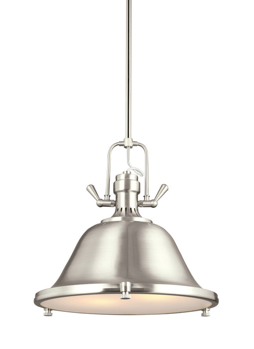 Myhouse Lighting Generation Lighting - 6514402EN3-962 - Two Light Pendant - Stone Street - Brushed Nickel