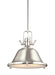 Myhouse Lighting Generation Lighting - 6514402EN3-962 - Two Light Pendant - Stone Street - Brushed Nickel