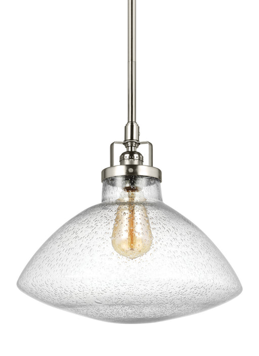 Myhouse Lighting Generation Lighting - 6514501-962 - One Light Pendant - Belton - Brushed Nickel