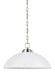 Myhouse Lighting Generation Lighting - 65160EN3-962 - One Light Pendant - Oslo - Brushed Nickel