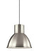 Myhouse Lighting Generation Lighting - 6517401EN3-962 - One Light Pendant - Division Street - Brushed Nickel