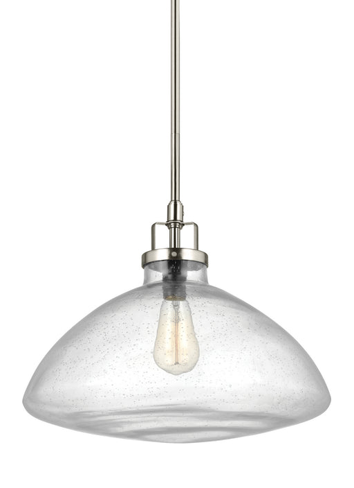 Myhouse Lighting Generation Lighting - 6614501-962 - One Light Pendant - Belton - Brushed Nickel