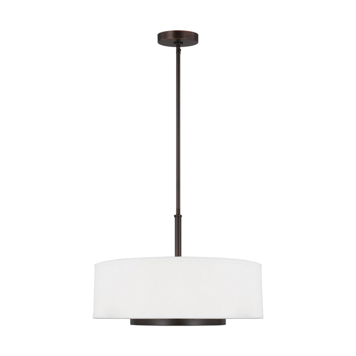 Myhouse Lighting Generation Lighting - 6628003-710 - Three Light Pendant - Nance - Bronze