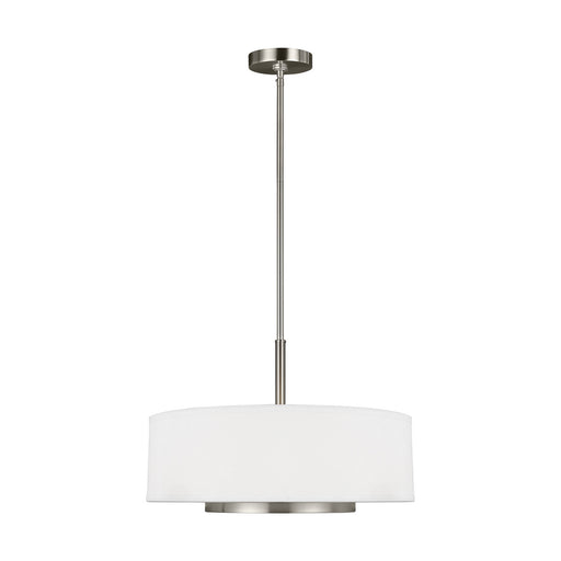 Myhouse Lighting Generation Lighting - 6628003-962 - Three Light Pendant - Nance - Brushed Nickel