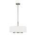 Myhouse Lighting Generation Lighting - 6628003-962 - Three Light Pendant - Nance - Brushed Nickel