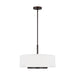 Myhouse Lighting Generation Lighting - 6628003EN3-710 - Three Light Pendant - Nance - Bronze