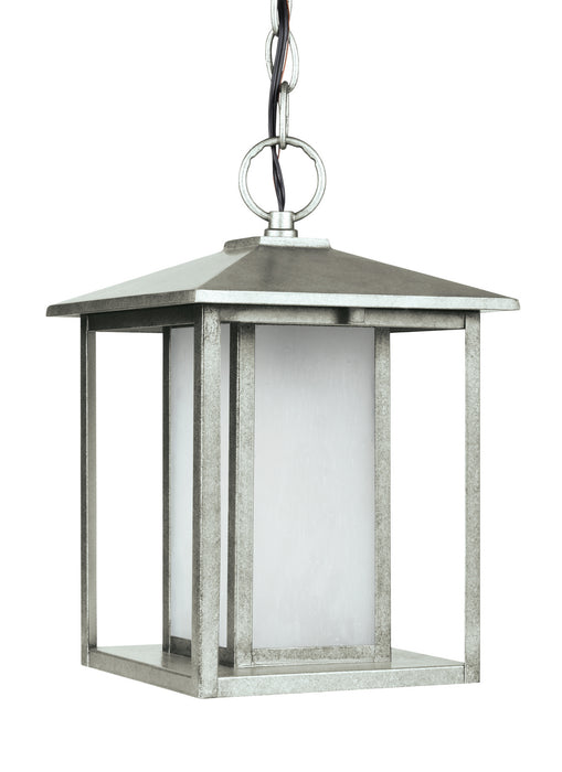 Myhouse Lighting Generation Lighting - 69029-57 - One Light Outdoor Pendant - Hunnington - Weathered Pewter