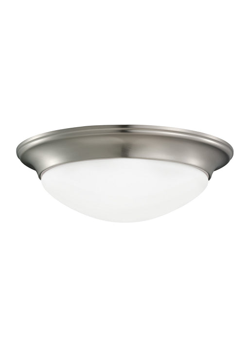 Myhouse Lighting Generation Lighting - 75434EN3-962 - One Light Flush Mount - Nash - Brushed Nickel