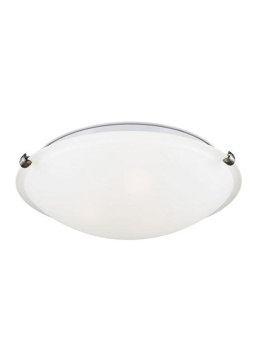 Myhouse Lighting Generation Lighting - 7543502EN3-962 - Two Light Flush Mount - Clip Ceiling Flush Mount - Brushed Nickel