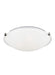 Myhouse Lighting Generation Lighting - 7543502EN3-962 - Two Light Flush Mount - Clip Ceiling Flush Mount - Brushed Nickel