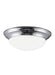 Myhouse Lighting Generation Lighting - 75436EN3-05 - Three Light Flush Mount - Nash - Chrome