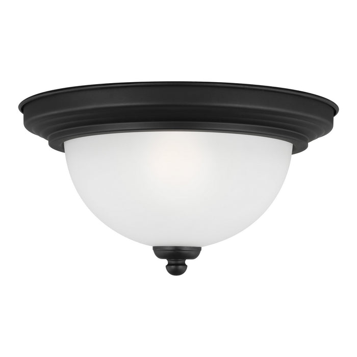 Myhouse Lighting Generation Lighting - 77063EN3-112 - One Light Flush Mount - Geary - Midnight Black