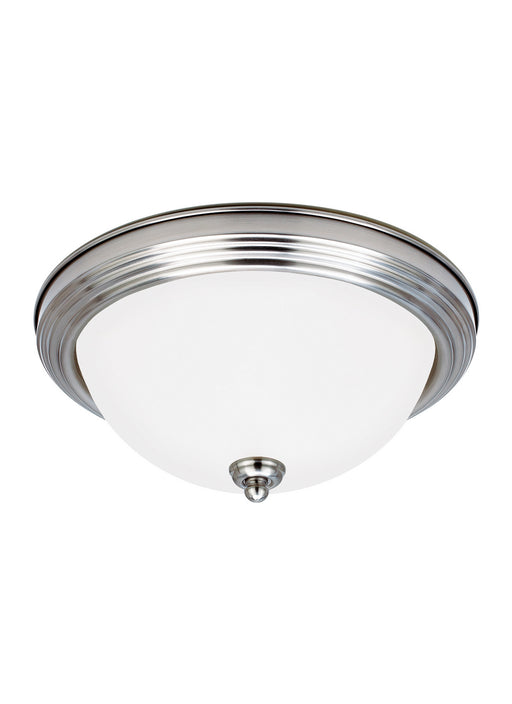 Myhouse Lighting Generation Lighting - 77064EN3-962 - Two Light Flush Mount - Geary - Brushed Nickel