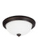 Myhouse Lighting Generation Lighting - 77263EN3-710 - One Light Flush Mount - Geary - Bronze