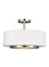 Myhouse Lighting Generation Lighting - 7728002-962 - Two Light Semi-Flush Convertible Pendant - Nance - Brushed Nickel