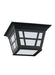 Myhouse Lighting Generation Lighting - 79131EN3-12 - Two Light Outdoor Flush Mount - Herrington - Black