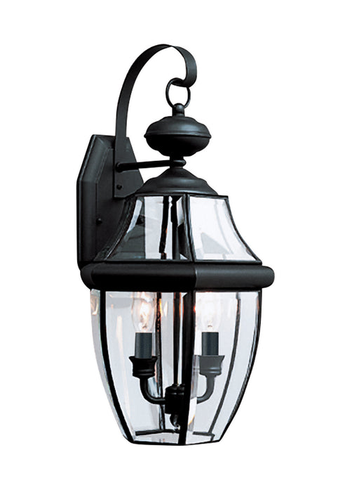 Myhouse Lighting Generation Lighting - 8039EN-12 - Two Light Outdoor Wall Lantern - Lancaster - Black