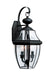 Myhouse Lighting Generation Lighting - 8039EN-12 - Two Light Outdoor Wall Lantern - Lancaster - Black