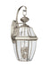 Myhouse Lighting Generation Lighting - 8039EN-965 - Two Light Outdoor Wall Lantern - Lancaster - Antique Brushed Nickel