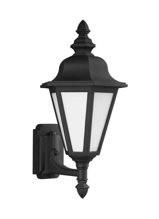 Myhouse Lighting Generation Lighting - 89824-12 - One Light Outdoor Wall Lantern - Brentwood - Black