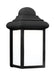 Myhouse Lighting Generation Lighting - 8988EN3-12 - One Light Outdoor Wall Lantern - Mullberry Hill - Black