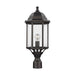 Myhouse Lighting Generation Lighting - 8238701-71 - One Light Outdoor Post Lantern - Sevier - Antique Bronze