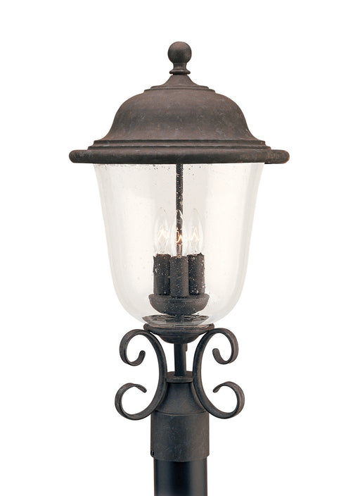 Myhouse Lighting Generation Lighting - 8259EN-46 - Three Light Outdoor Post Lantern - Trafalgar - Oxidized Bronze