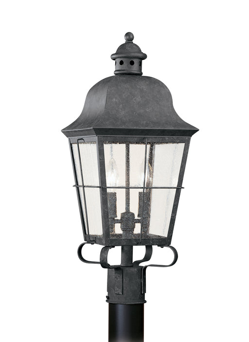 Myhouse Lighting Generation Lighting - 8262EN-46 - Two Light Outdoor Post Lantern - Chatham - Oxidized Bronze