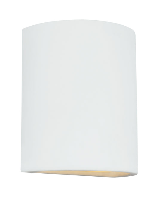 Myhouse Lighting Generation Lighting - 8304701-714 - One Light Outdoor Wall Lantern - Paintable Ceramic Sconces - Unfinished Ceramic