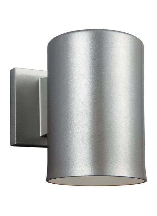 Myhouse Lighting Visual Comfort Studio - 8313801EN3-753 - One Light Outdoor Wall Lantern - Outdoor Cylinders - Painted Brushed Nickel