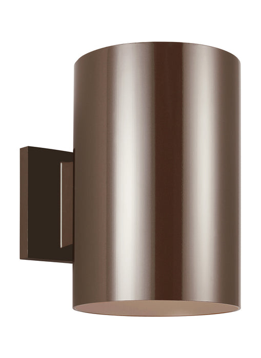Myhouse Lighting Visual Comfort Studio - 8313901EN3-10 - One Light Outdoor Wall Lantern - Outdoor Cylinders - Bronze