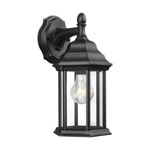 Myhouse Lighting Generation Lighting - 8338701-12 - One Light Outdoor Wall Lantern - Sevier - Black