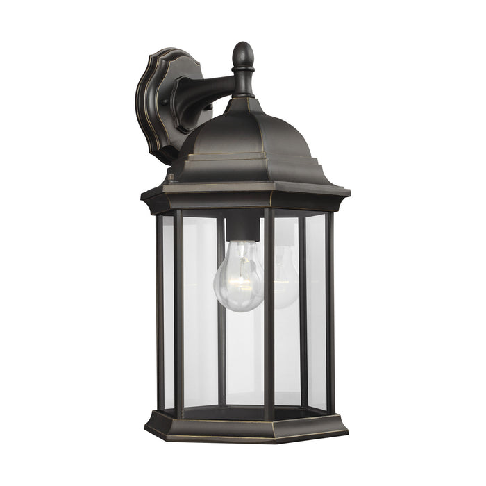 Myhouse Lighting Generation Lighting - 8438701-71 - One Light Outdoor Wall Lantern - Sevier - Antique Bronze