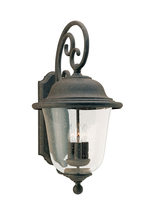 Myhouse Lighting Generation Lighting - 8461EN-46 - Three Light Outdoor Wall Lantern - Trafalgar - Oxidized Bronze