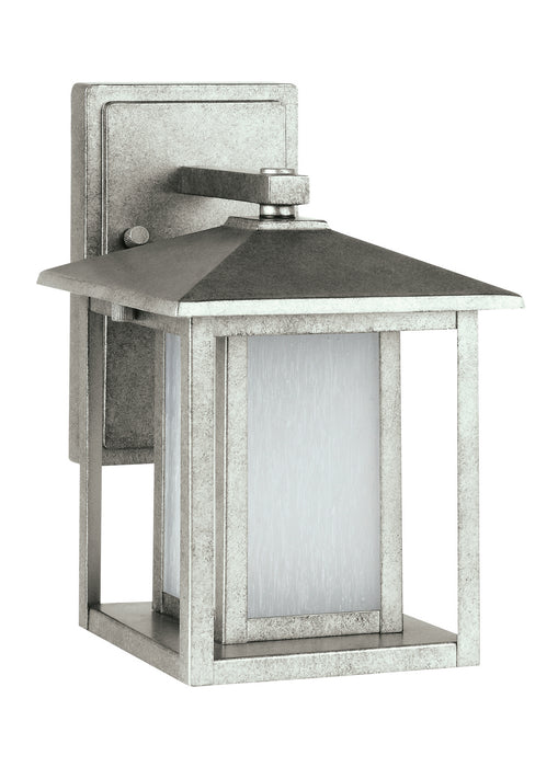 Myhouse Lighting Generation Lighting - 89029-57 - One Light Outdoor Wall Lantern - Hunnington - Weathered Pewter