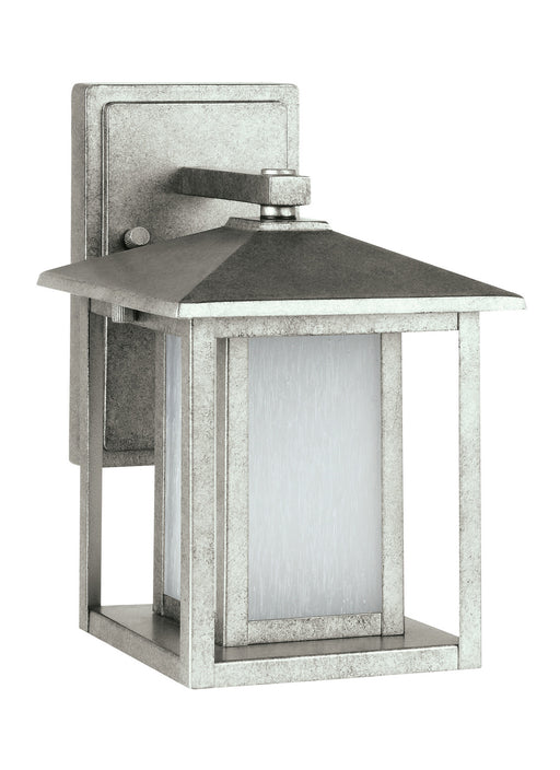 Myhouse Lighting Generation Lighting - 89029EN3-57 - One Light Outdoor Wall Lantern - Hunnington - Weathered Pewter