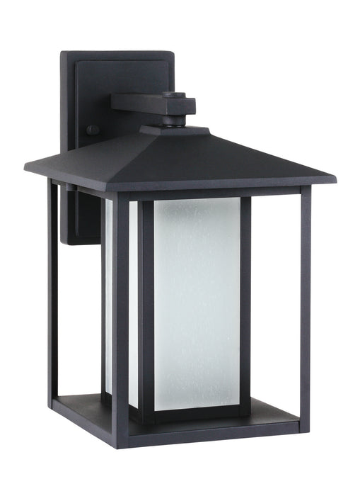 Myhouse Lighting Generation Lighting - 89031-12 - One Light Outdoor Wall Lantern - Hunnington - Black