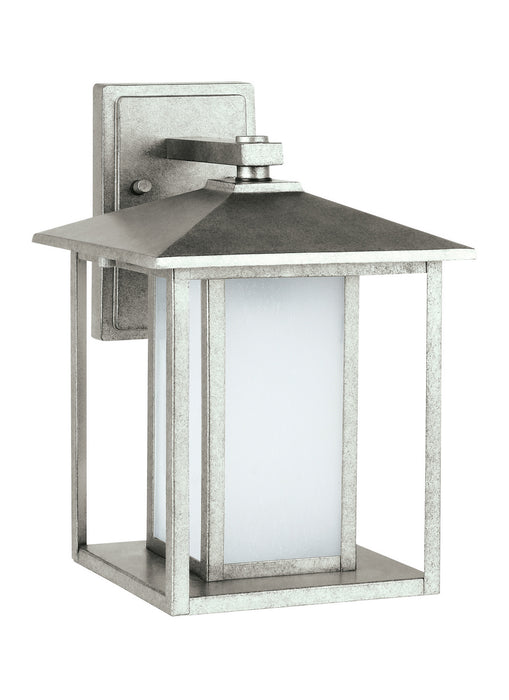 Myhouse Lighting Generation Lighting - 89031EN3-57 - One Light Outdoor Wall Lantern - Hunnington - Weathered Pewter