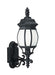 Myhouse Lighting Generation Lighting - 89102EN3-12 - One Light Outdoor Wall Lantern - Wynfield - Black